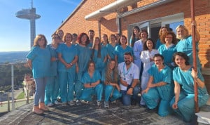 Participantes del curso de la Jiménez Díaz en cirugía menor para Enfermería.