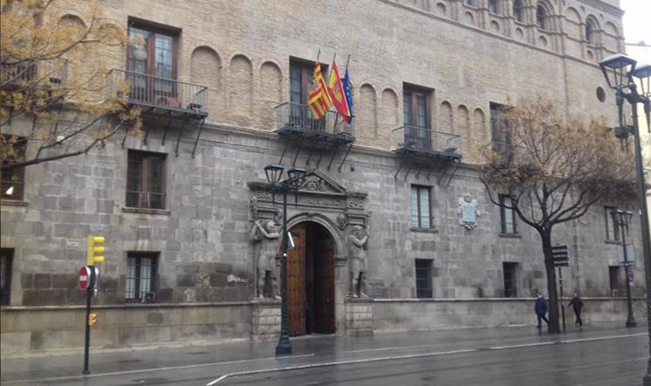 Sede del TSJ de Aragón, que ha confirmado el derecho de una enfermera pediátrica gestante a percibir una prestación por riesgo durante el embarazo