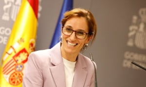 Mónica García, ministra de Sanidad, que preside los VIII Premios Sanitarias.