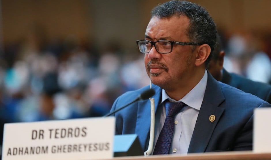 Tedros Adhanom Ghebreyesus, director general de la OMS. 