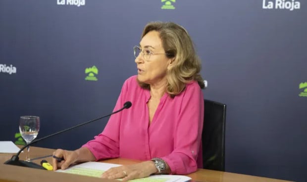  La consejera de Salud y Servicios Sociales de La Rioja, María Martín.