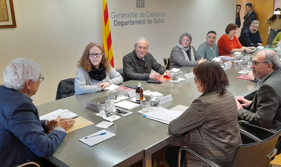 Firma del III Conveni laboral de la sanidad concertada catalana. 