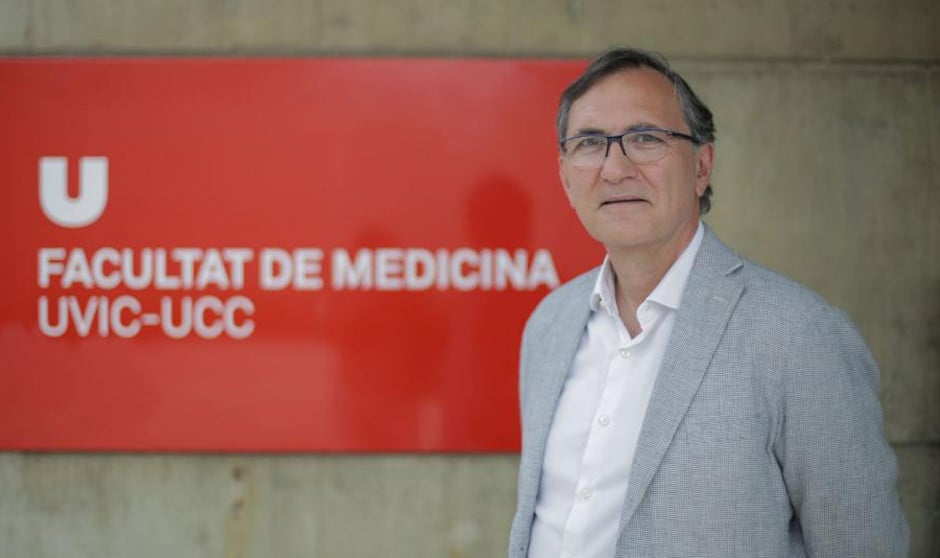  El decano de la Facultat de Medicina de la Universitat de Vic-Universitat Central de Catalunya, Roberto Elousa.