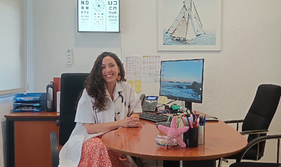 Mercedes Alburquerque, médica de Sanidad Marítima en la Dirección Provincial de Huelva.