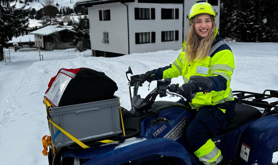 Elena López, especialista en Medicina Interna y ultra trailrunner en Suiza, cuenta cómo es su vida en un hospital