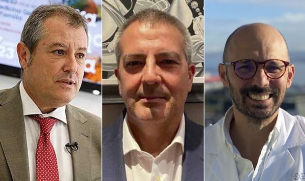 Higinio Flores, Jesús Canora y Pedro Jorge Marcos repasan en Redacción Médica cuáles son las mejores características que ofrecen sus especialidades para lograr el consejero de Sanidad ideal