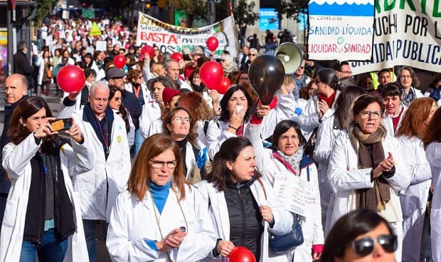 Las huelgas en sanidad en España suman más de 90 mil participantes en 2023.