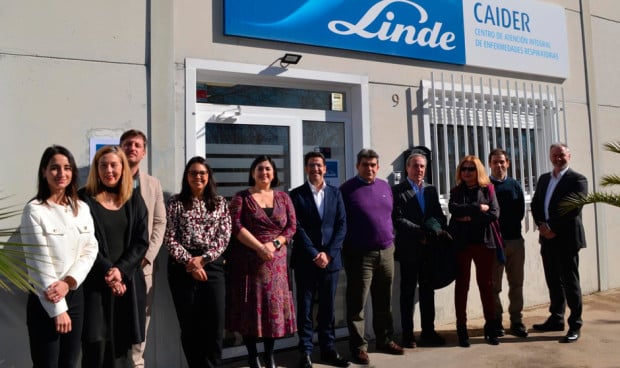 Linde Médica inaugura un centro de atención CAIDER en Ciudad Real.