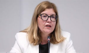  Elena Manzanera, directora del INE, que informa de una nueva subida del IPC sanitario.