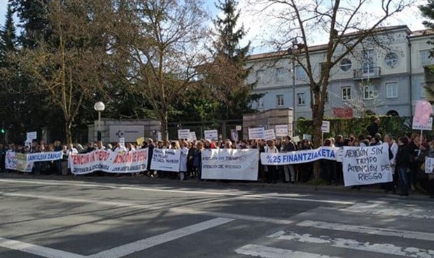 Los médicos de Atención Primaria vascos convocan tres días de huelga 