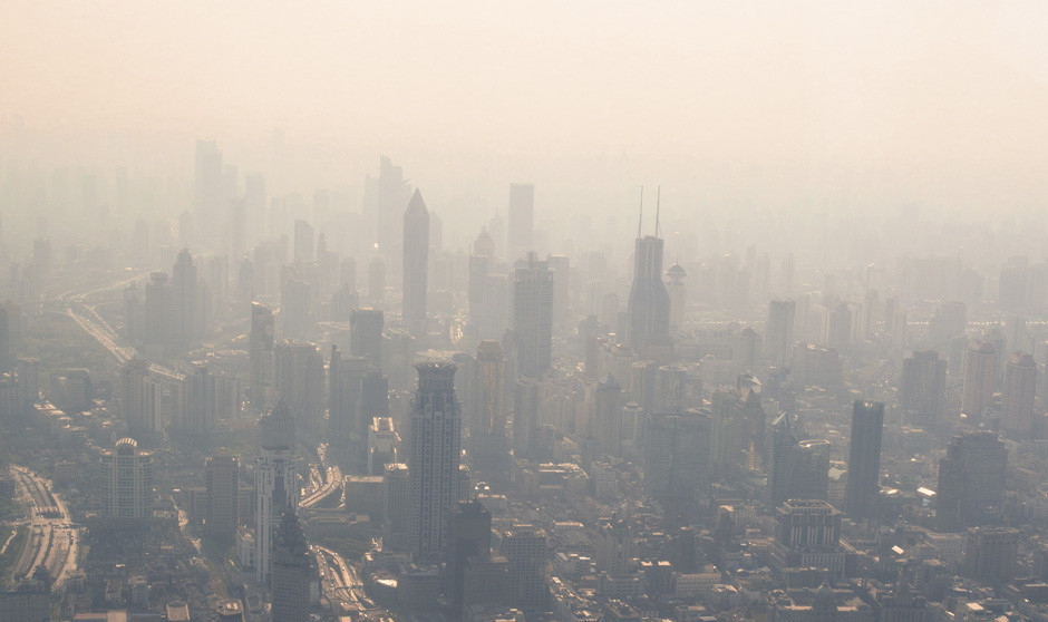 Contaminación en Shangai