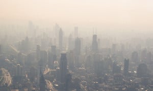 Contaminación en Shangai