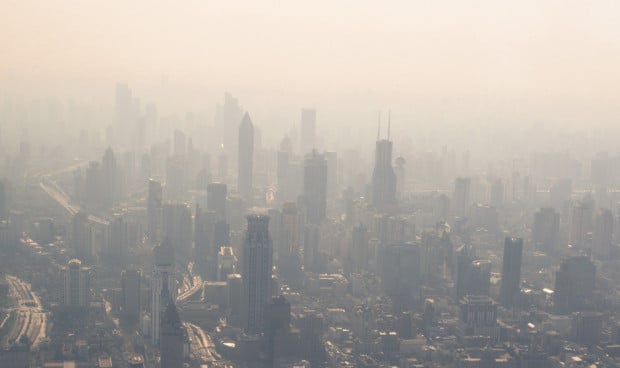 Contaminación en Shangai