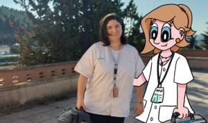 María, de Zaragoza a un pueblo de Teruel por una medicina "humanista"