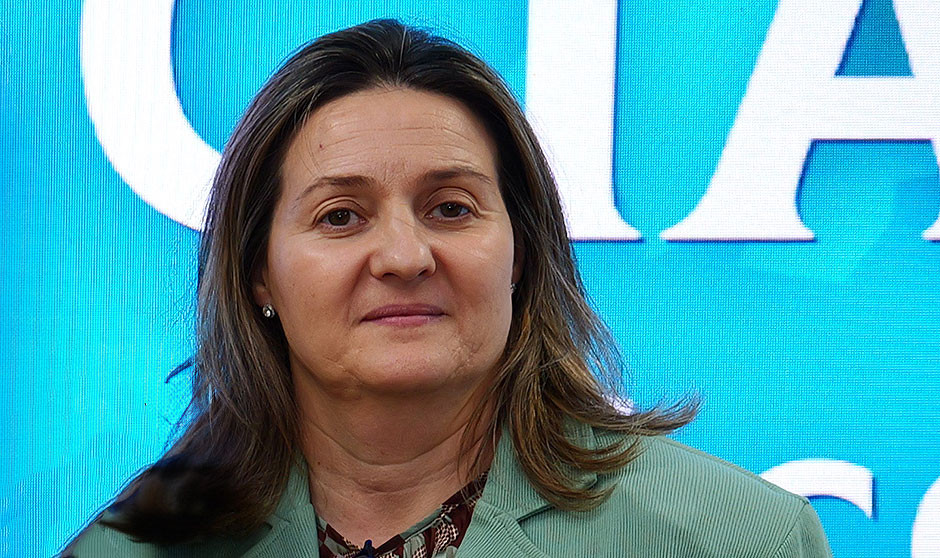 Marta Ruano, presidenta del Colegio de Farmacéuticos de Segovia.