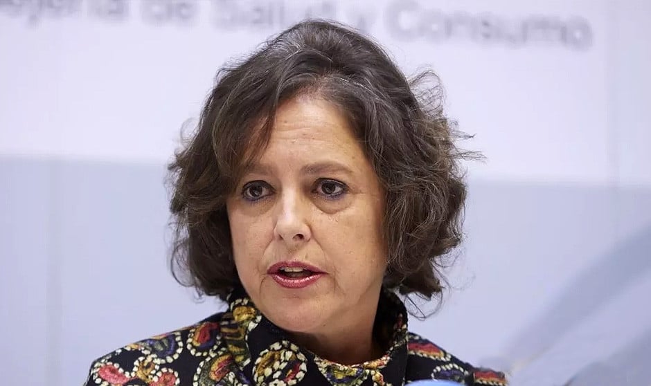 Catalina García, consejera de Salud y Consumo de Andalucía.