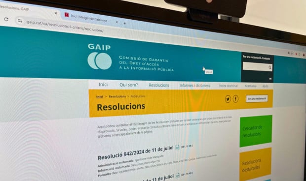  Portal de la Comissió de Garantia del Dret d'Accés a la Informació Pública (GAIP).
