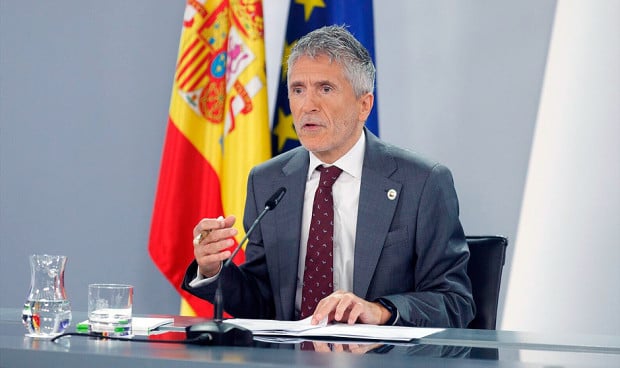  Fernando Grande-Marlaska, ministro de Interior, anuncia la nueva Ley de Ciberseguridad.