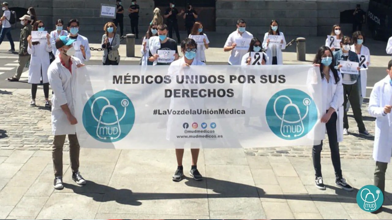 Cinco ciudades, testigos de la manifestación por los derechos médicos