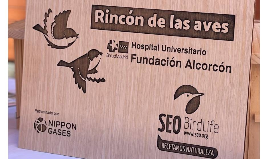 Nippon Gases y el Fundación de Alcorcón crean 'El rincón de las aves'
