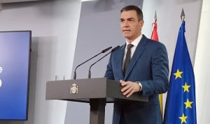  Pedro Sánchez, presidente del Gobierno, anuncia 