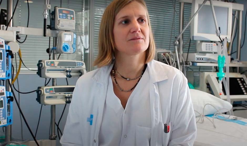 Medicina Intensiva en Girona, médica intensivista Patricia Ortiz.