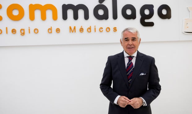  Pedro J. Navarro Merino, presidente del Colegio de Médicos de Málaga.