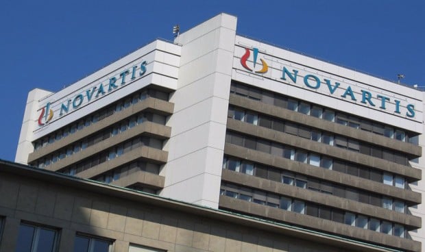 Fachada del edificio de Novartis