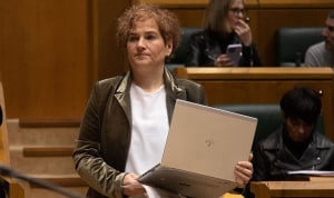 Rebeka Ubera, portavoz sanitaria de EH Bildu en el Parlamento Vasco.