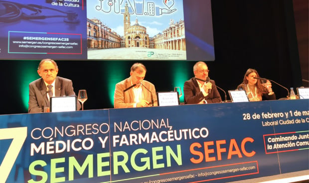  Clausura del 7º Congreso Médico-Farmacéutico de Sociedad Española de Médicos de Atención Primaria (Semergen) - Sociedad Española de Farmacia Clínica, Familiar y Comunitaria (Sefac).