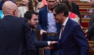 El Partit dels Socialistes de Catalunya (PSC) y Esquerra Republicana de Catalunya (ERC) pactan la hoja de ruta sanitaria en el preacuerdo de investidura