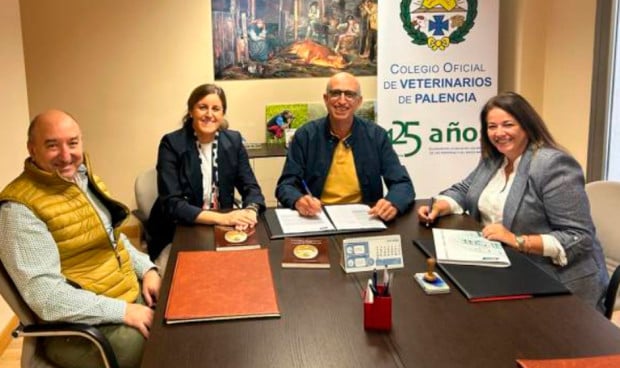 PSN firma una póliza colectiva de Vida con los veterinarios de Palencia