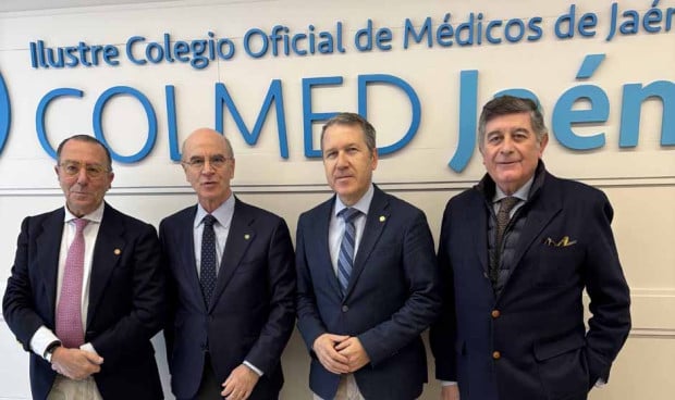 Reunión de PSN con el colegio de médicos de Jaén.