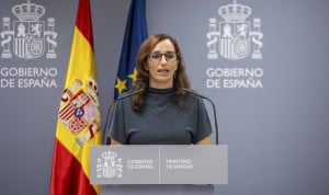 Mónica García, ministra de Sanidad, que saca a consulta pública las bases para programas de salud infantil