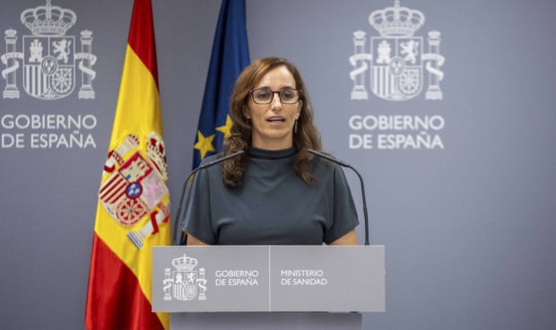 Mónica García, ministra de Sanidad, que saca a consulta pública las bases para programas de salud infantil