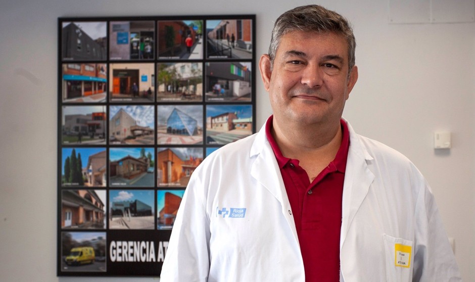  Santiago Vitoria Alonso, nuevo director médico de Atención Primaria de La Rioja.