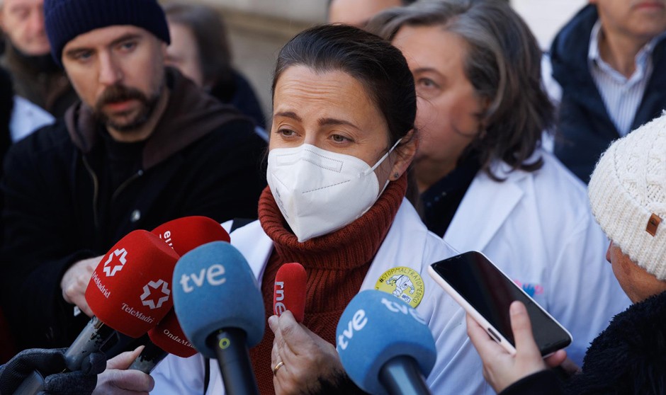 Ángela Hernández anuncia que no hay acuerdo para desbloquear la huelga médica en Madrid