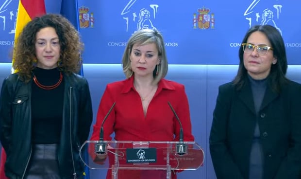 Verónica M. Barbero, de Sumar, presenta la propuesta del partido para incluir el derecho al aborto en la Constitución