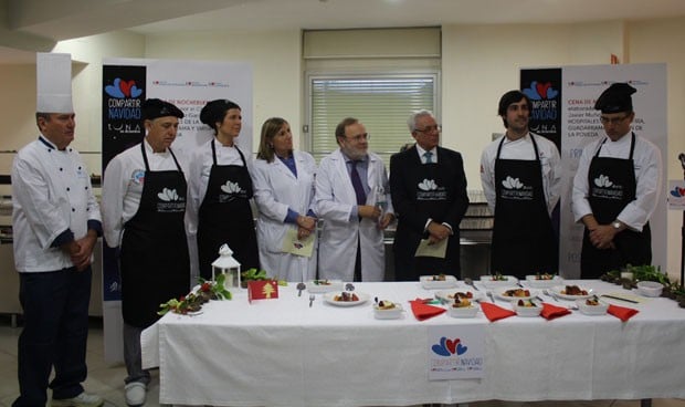 Tres hospitales de Madrid tendrán un menú de 'alta cocina' en Nochebuena
