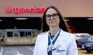 Xulia García, jefa del Servicio de Urgencias del Hospital Universitario de Torrejón explica los pasos para agilizar tiempos en esta área