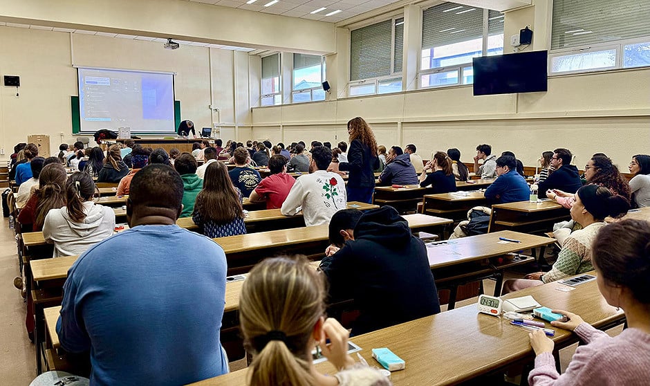  Instantes previos al inicio del examen MIR 2025. 