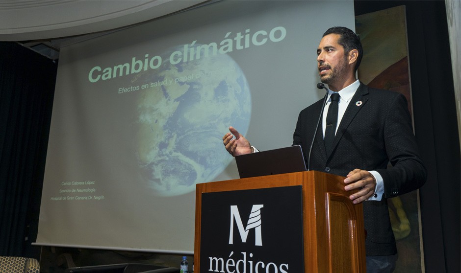 Carlos Cabrera, nuevo presidente de la práctica médica sostenible en la UEMS. 
