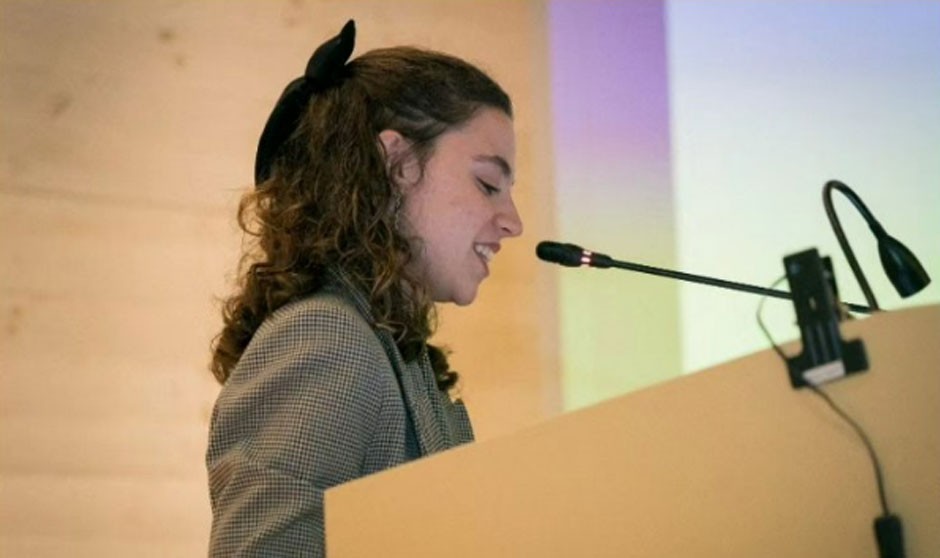 Sofía López, delegada de los estudiantes de Medicina la Universidad de Extremadura