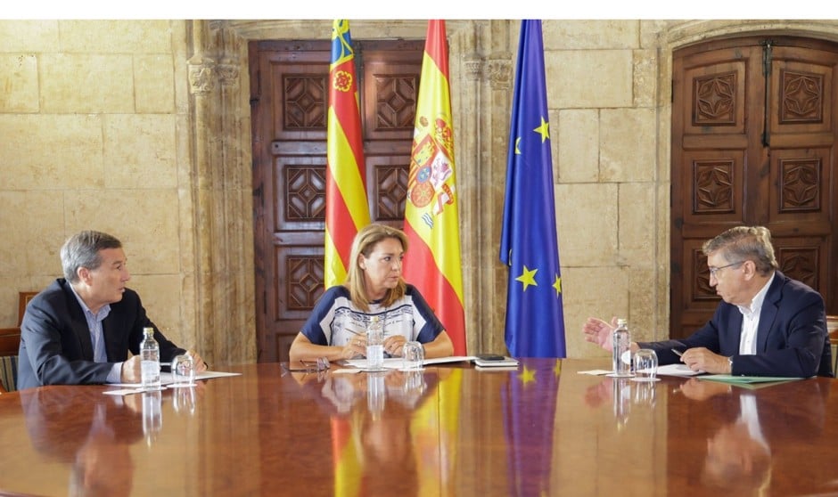  Susana Camarero, Marciano Gómez y José Antonio Rovira.