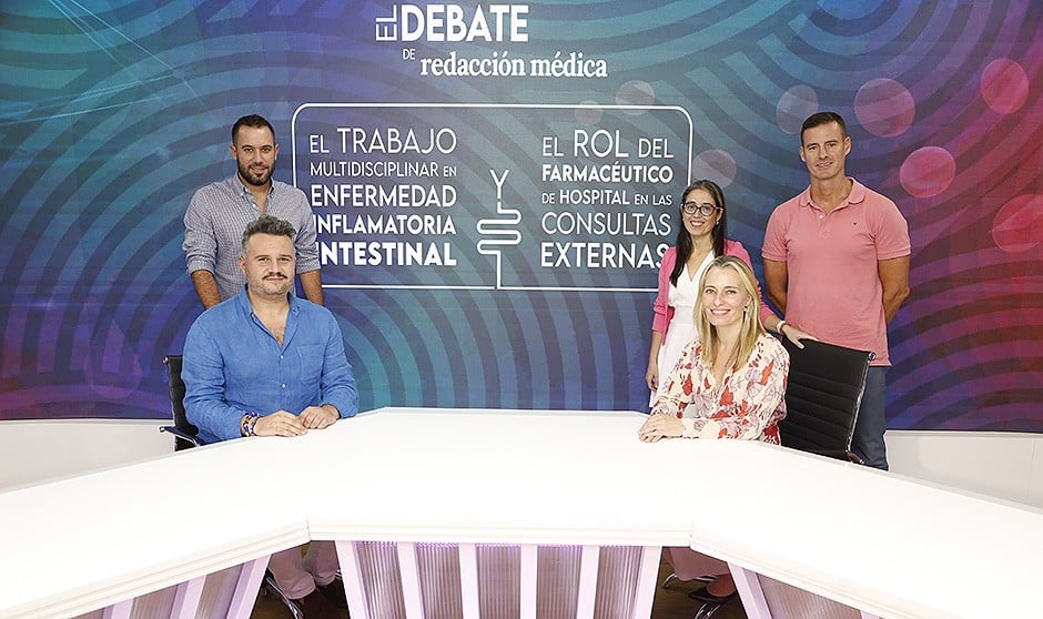 Debate sobre el trabajo multidisciplinar en la enfermedad inflamatoria intestinal.